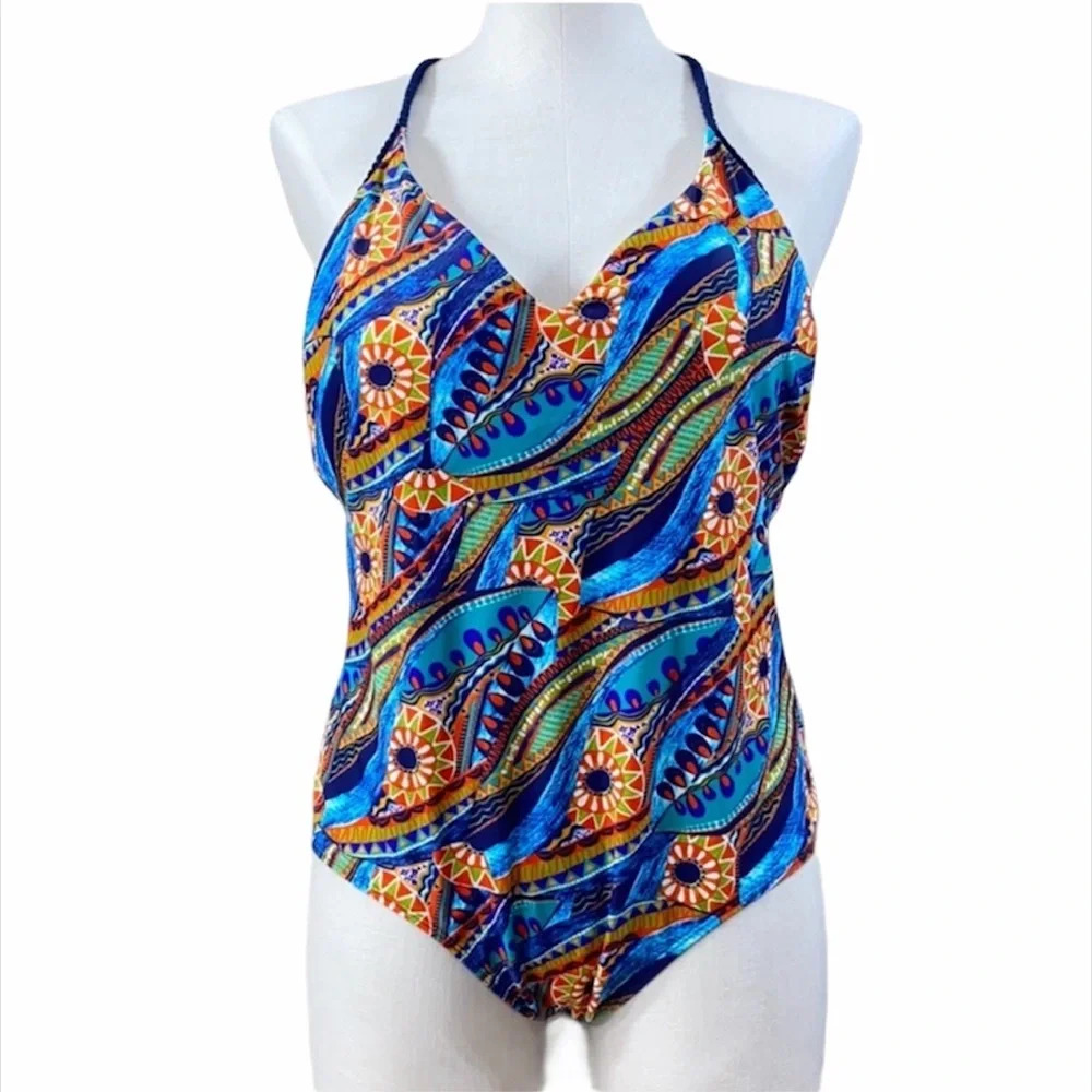 2Chillies T Strap Fiesta One Piece Swimsuit